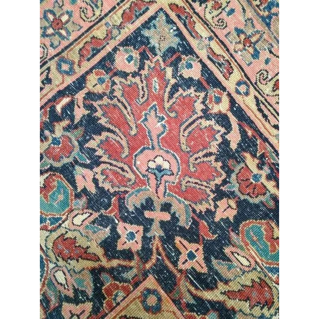 1930's Vintage Persian Kazvin Rug , 12' X 17'7" For Sale In New York - Image 6 of 8