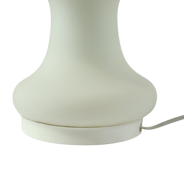 Mushroom Table Lamp in Frosted Glass from Peill & Putzler, 1960s For Sale - Image 6 of 13