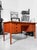 Brown Vintage Danish Teak Freestanding Desk, 1960s For Sale - Image 8 of 9