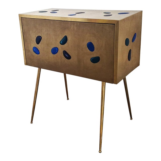 Brass Console, 1980s For Sale - Image 4 of 7