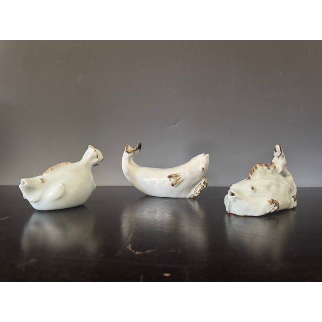 Contemporary Porcelain Water Dropper of a Whale For Sale In Los Angeles - Image 6 of 6