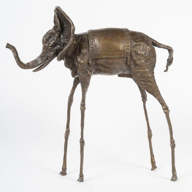 After Salvador Dalí, Bronze Sculpture, Bronze For Sale - Image 3 of 12