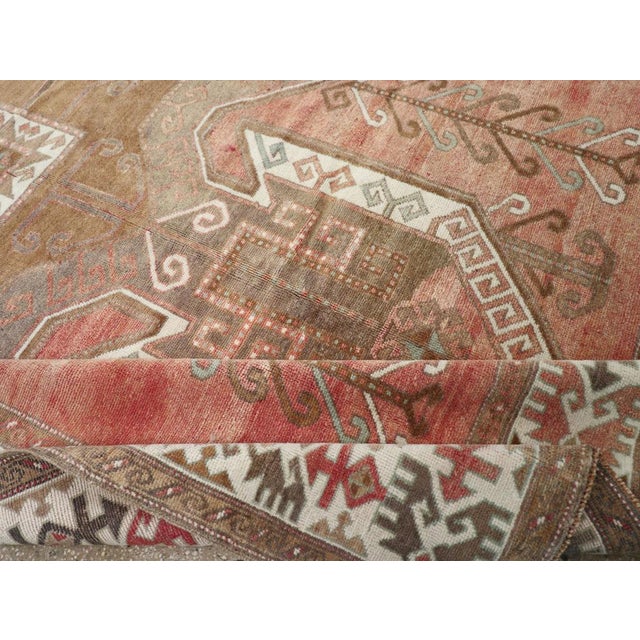 Textile Galerie Shabab Collection Mid-20th Century Turkish Anatolian Accent Carpet For Sale - Image 7 of 8