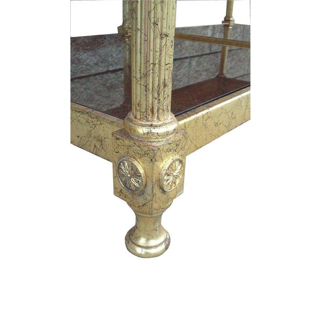 Maison Jansen Maison Jansen Style Regency Low End Tables-A Pair For Sale - Image 4 of 5