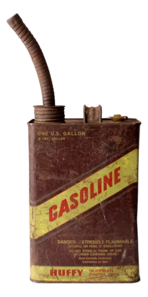 Vintage Huffy One Gallon Metal Gas Can