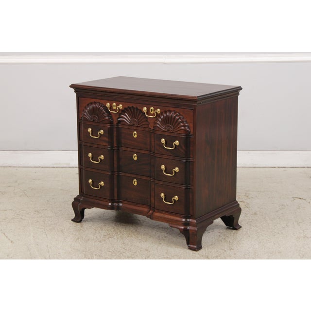 Stickley Stickley Colonial Williamsburg Mahogany Block Front Chest For Sale - Image 4 of 18