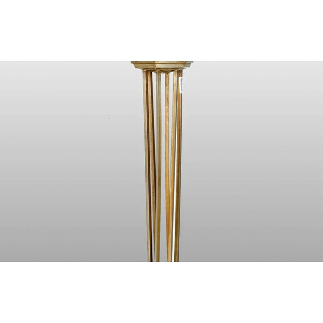 Art Deco French Art Deco Pendant Chandelier by Degue For Sale - Image 3 of 5