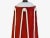 Italian Modern, Red Ceramic, Table Lamp, Italy, 1950s For Sale In New York - Image 6 of 9