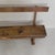 Pine Bench with Backrest, 1950s For Sale - Image 14 of 18