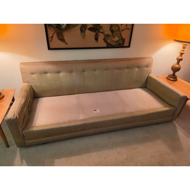 1960s Edward Wormley Dunbar Mid-Century Modern Couch For Sale - Image 9 of 17