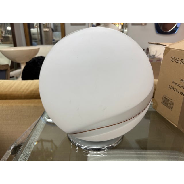 A.V. Mazzega 1970s Italian Modern Murano Glass Lamp For Sale - Image 4 of 10