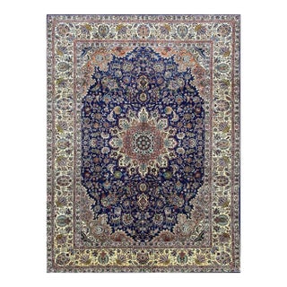1970s Old Persian Tabriz Masterpiece Rug 8’2″ X 11’6″ For Sale