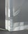 Metal Modern Clear Acrylic and Chrome Table Lamps, Pair For Sale - Image 7 of 8