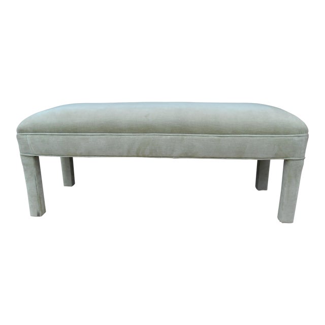 Upholstered Parsons Bench Chairish