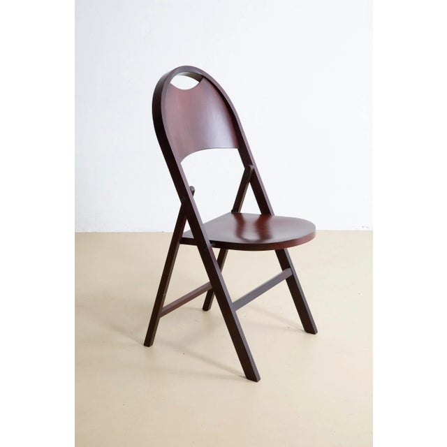 Tric Folding Chairs by Achille and Pier Giacomo Castiglioni, 1960s, Set of 4 For Sale - Image 6 of 9