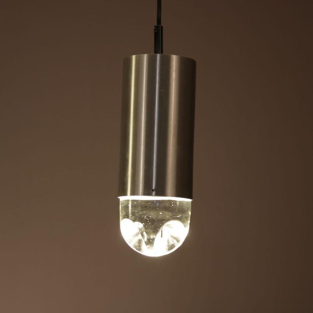 Metal Bullet Hanging Lamp by Raak, Netherlands, 1960s For Sale - Image 7 of 14