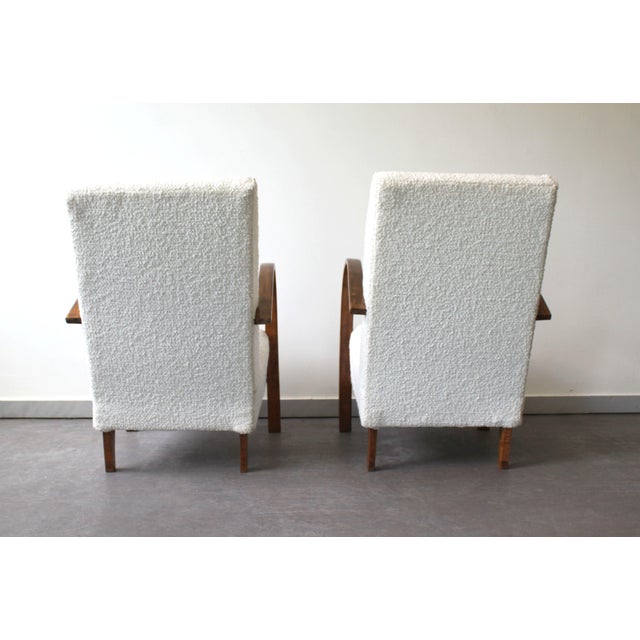 Armchairs by Jindřich Halabala, 1930, Set of 2 For Sale - Image 5 of 8