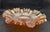 Fenton Marigold 1910 Carnival Art Glass Stippled Rays 3-1 Ruffled Edge Serving Bowl Candy Dish For Sale - Image 9 of 9