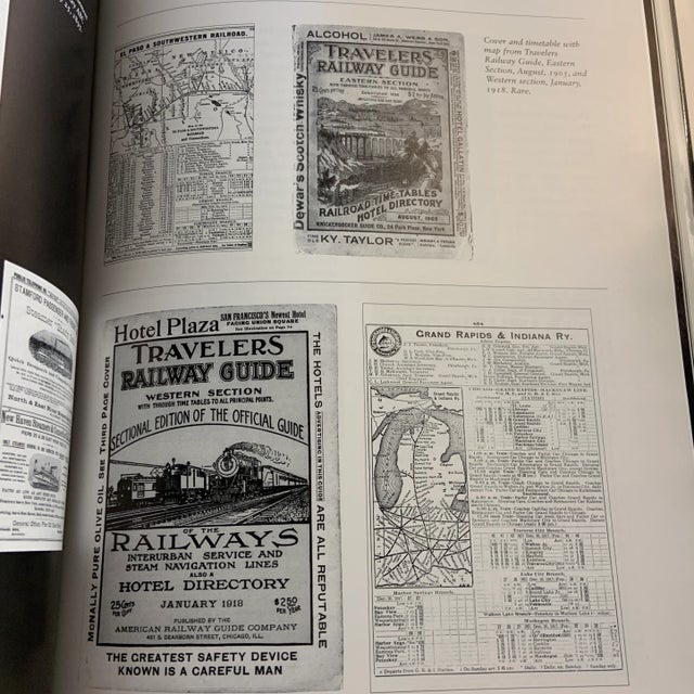 1995 Railroad Timetables, Travel Brochures and Posters Book For Sale - Image 10 of 13