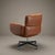 Knoll Knoll Otto Zapf Executive Chair in Original Saddle Brown Leather For Sale - Image 4 of 11