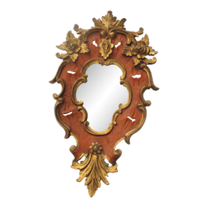 Vintage Spanish Colonial Baroque Style Mirror Circa 80s