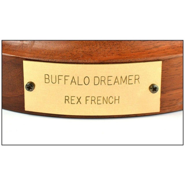 1980s 1980s Buffalo Dreamer, Rex French For Sale - Image 5 of 5
