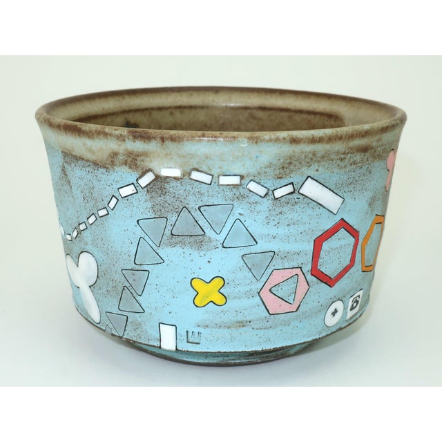 Masa Sasaki Japanese Art Pottery Mugs Cups, a Pair For Sale - Image 12 of 15