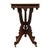 Antique Eastlake Carved Walnut Square Marble Top Table C1890 For Sale - Image 11 of 11