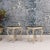 Pair of French Recency Tables in Original Paint With Campan Marble Tops Attributed to Maison Jansen For Sale - Image 4 of 12