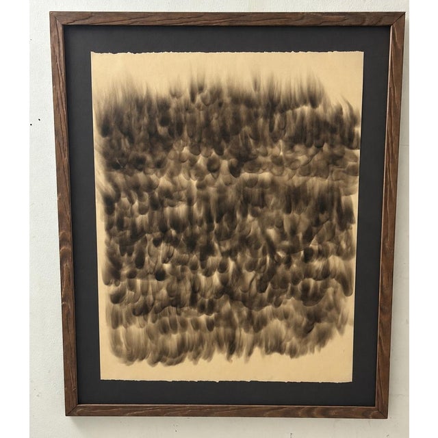 Angelo Monserat “Austerity Policies 5,” Smoke on Paper, Circa 2014 For Sale - Image 4 of 16