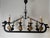 1940s Art Deco Cast Iron Viking Longboat Chandelier, 1940s For Sale - Image 5 of 18