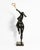 "The Tennis Player" Contemporary Bronze Sculpture For Sale - Image 4 of 6