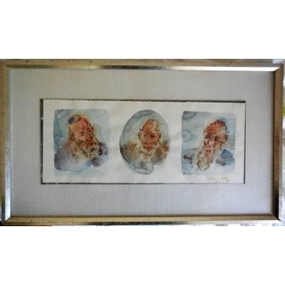 Chaim Gross, The Rabbis, Judaica portraits, 1964 For Sale