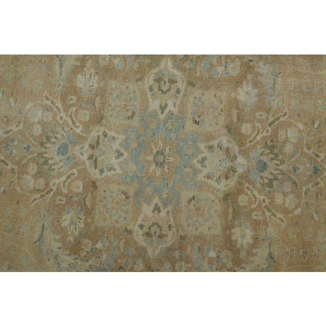 Orange 1970s Vintage Persian Handmade Wool Cotton Orange Area Rug For Sale - Image 8 of 11