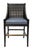 Coastal Set of 5 Carolina Rustica Palecek China Bay Barstools For Sale - Image 3 of 9