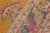 Textile Shabby Chic 1990's Vintage Yellow/Grey Wool Rug - 9'10'' X 12'7'' For Sale - Image 7 of 10