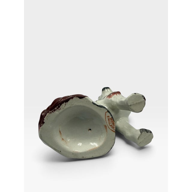 Vintage Wade England Staffordshire Style Ceramic Spaniel Mantel Dog Figurine For Sale In West Palm - Image 6 of 6