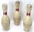 American Original Vintage American Mid 20th Century Wood Bowling Pins. Lot of 3 For Sale - Image 3 of 10