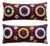 Bukhara Suzani Bedding Pillow Cover 15'' X 33'' - Set of Two For Sale