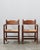 Vintage Mexican Walnut and Rush Armchairs - A Pair For Sale In Los Angeles - Image 6 of 6