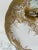 “The American Quail” After A. Pope Mustard Color, Handpainted, and Marked Decorative Porcelain Plate With 18kt Gold For Sale - Image 4 of 6