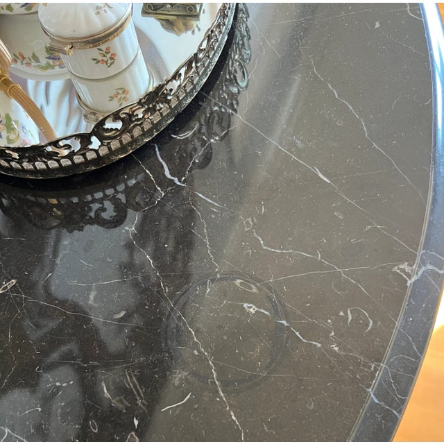 Tan Marble Top Sideboard/Credenza/Hall Table - Century Furniture For Sale - Image 8 of 11