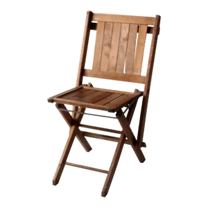 Vintage Wood Folding Chair
