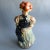 Beige Ceramic Forest Girl Figure by Anton Kling for Karlsruher Majolika, 1935 For Sale - Image 8 of 10