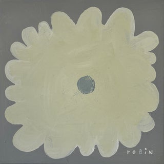 Flower Eight. Small Painting by Robin Zingone For Sale