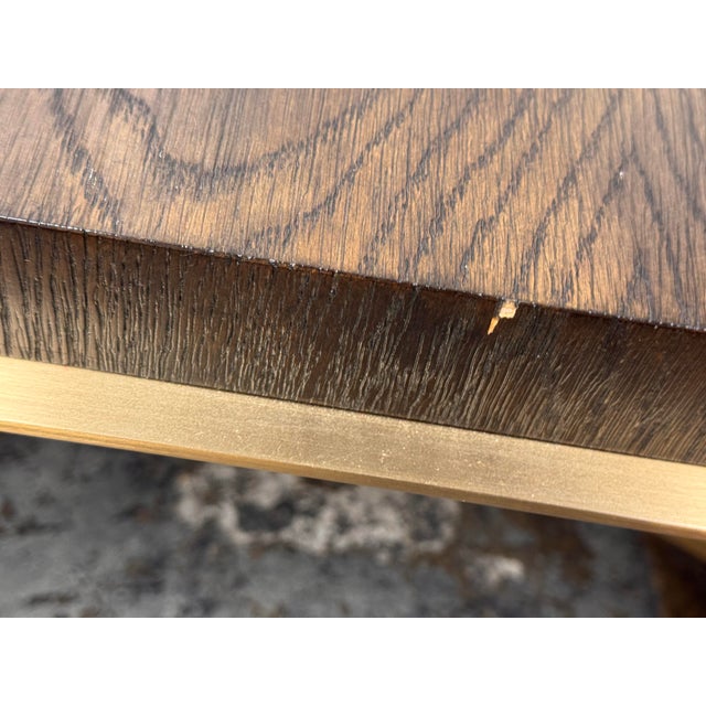 Brass Bassett Furniture Axel Coffee Table For Sale - Image 8 of 12