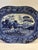 A beautiful 19th century English blue and white transferware. It depicts a peaceful riverside village. It would be a...