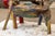 1990s Willie Leroy Elliot Jr. - Wolf Bench, C. 1990 Mixed Media Mosaic Art Sculpture For Sale - Image 5 of 6