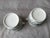 Hand Painted Bisque CachePots Set of 2 For Sale - Image 4 of 18
