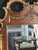 Brown 1900 French Gilded Carved Wood Wall Mirror Neoclassical Decorative For Sale - Image 8 of 12